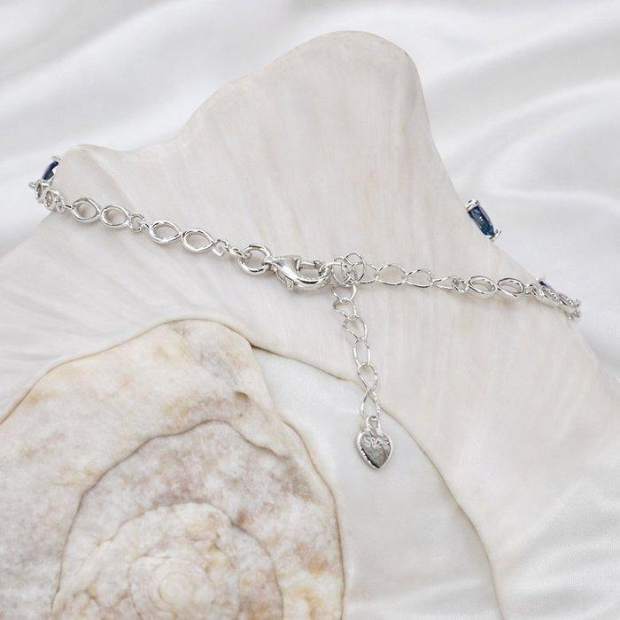 Sans prix de réserve - Bracelet Plaqué or Saphir - Topaze -, Bijoux, Sacs & Beauté, Bijoux anciens