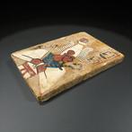 Replica van het oude Egypte Houten plaquette met afbeelding