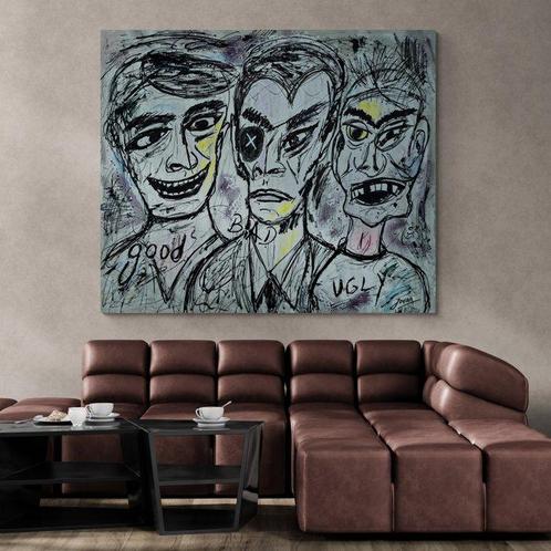 Jovan Srijemac (1962) - Good, Bad, and Ugly - (XXL), Antiek en Kunst, Kunst | Schilderijen | Modern