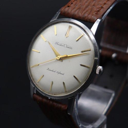 Seiko - SEIKO CROWN - Zonder Minimumprijs - 15002 - Heren -, Handtassen en Accessoires, Horloges | Antiek