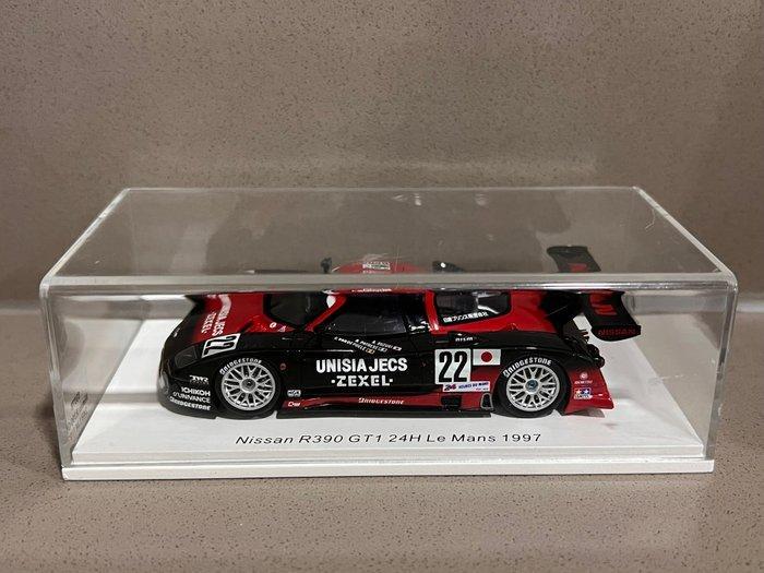 1:43 - Modelauto - Nissan R390 GT1 LeMans 1997 - Zeer, Hobby en Vrije tijd, Modelauto's | 1:5 tot 1:12