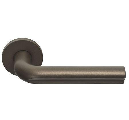 Deurklink David Rockwell ECLIPSE DR101-G op rozet brons, Doe-het-zelf en Bouw, Hang- en Sluitwerk, Klink of Kruk, Nieuw, Overige materialen