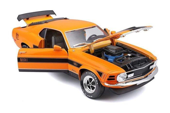 Maisto 1:18 - Model sportwagen - Ford Mustang Mach 1 1970 -, Hobby en Vrije tijd, Modelauto's | 1:5 tot 1:12