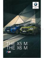 2019 BMW X5 M | X6 M BROCHURE ENGELS, Nieuw