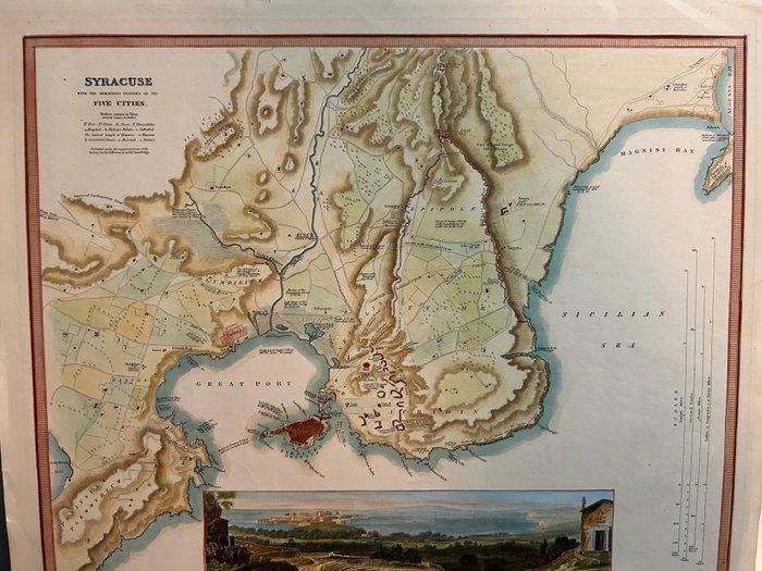 Italië - Sicilië // Syracuse; B.R. Davies// Society for the, Boeken, Atlassen en Landkaarten