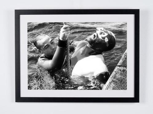 Jean Reno & Jean-Marc Barr - Le Grand Bleu 1988 - Fine Art, Verzamelen, Film en Tv