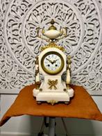 Pendule de cheminée Napoléon III Laiton, Marbre - 1850-1900