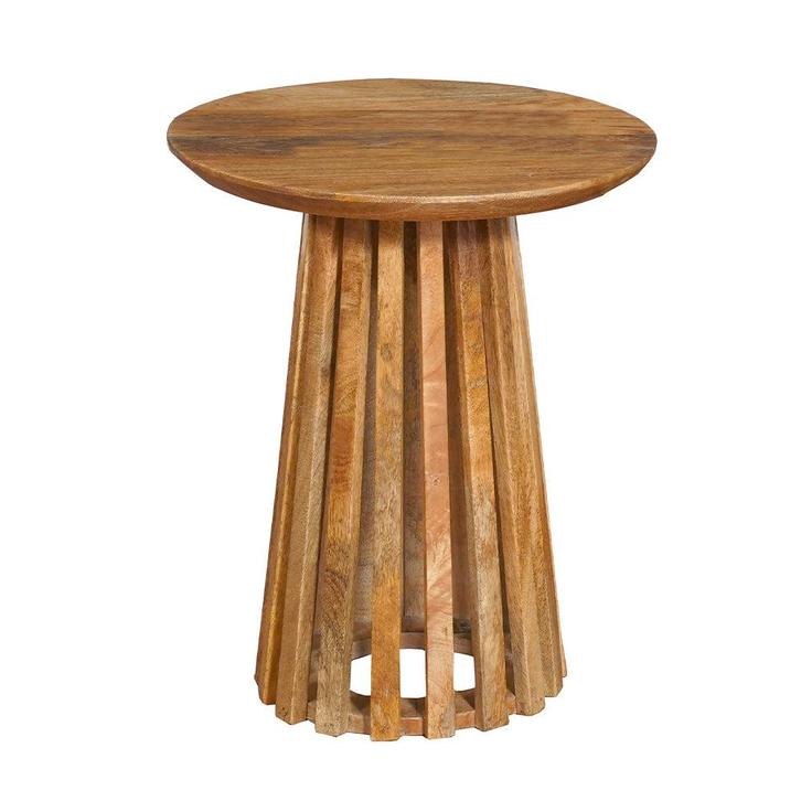 Salontafel Mangohout Zara Small, Huis en Inrichting, Tafels | Salontafels, Nieuw, Verzenden