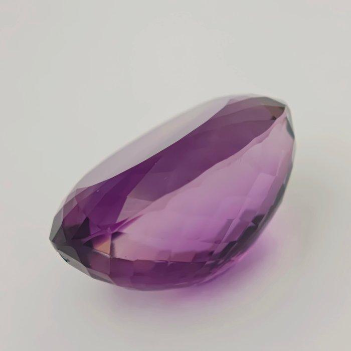 Zonder Minimumprijs Amethist - 46.75 ct - Antwerp Laboratory, Handtassen en Accessoires, Edelstenen