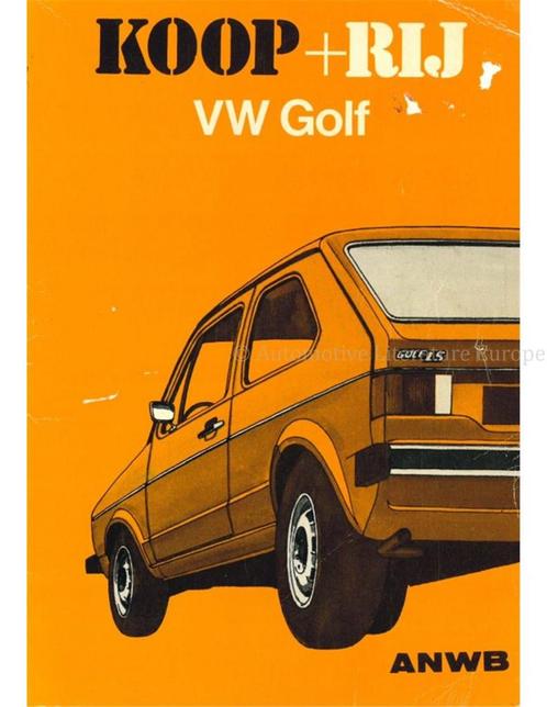 KOOP + RIJ VOLKSWAGEN GOLF, Livres, Autos | Livres
