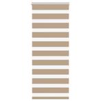 vidaXL Zebra Blind 55x150 cm stofbreedte 50,9 cm polyester, Huis en Inrichting, Stoffering | Gordijnen en Lamellen, Verzenden