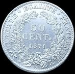 Frankrijk. Ceres. 50 Centimes 1871 A Cérès Paris (Zonder