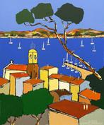 Jiel (1967) - Vue sur Sainte Maxime et la Grande Bleue,