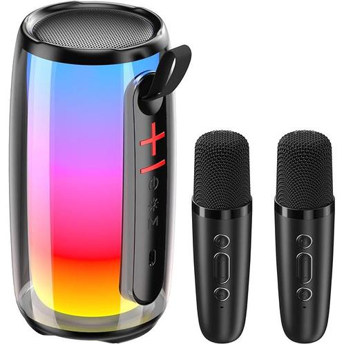 Karaoke systeem met 2 microfoons - 20W bluetooth speaker -, TV, Hi-fi & Vidéo, Enceintes, Envoi