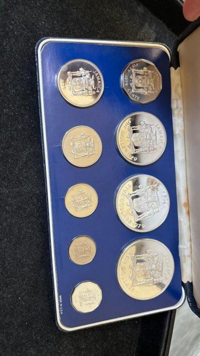 Jamaica. Proof Set 1979 (Zonder minimumprijs), Timbres & Monnaies, Monnaies | Europe | Monnaies non-euro