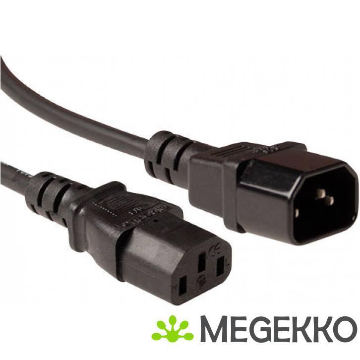 ACT Netsnoer LSZH C13 - C14 zwart 3 m, Informatique & Logiciels, Ordinateurs & Logiciels Autre, Envoi