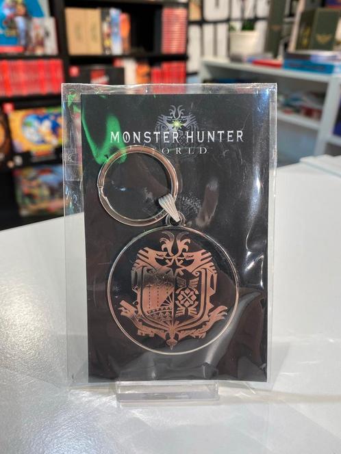 Monster hunter world metal keyring, Collections, Porte-clés, Enlèvement ou Envoi