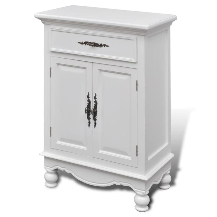 Kastje Wit Hout - Vintage Look | OP = OP | Keukenkastje, Huis en Inrichting, Kasten | Overige, Nieuw, Verzenden