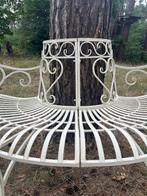 Tuinbank - Metaal - Klassiek - Wit - Boombank