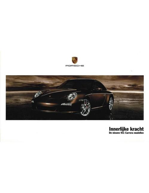 2008 PORSCHE 911 CARRERA HARDCOVER BROCHURE NEDERLANDS, Boeken, Auto's | Folders en Tijdschriften, Ophalen of Verzenden