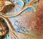 Vide poche - Gesigneerd Clem - Schaal - bronze (gilt),, Antiquités & Art