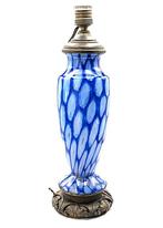 Loetz or Kralik Art Nouveau Glass Lamp 1900, 45 cm -