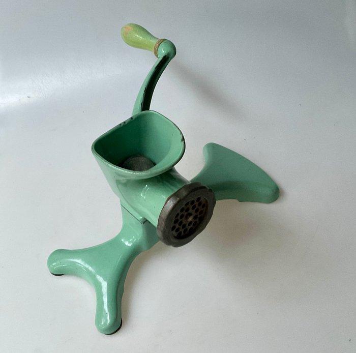 Art Deco Bak - gietijzer emaille - 1930-1940 - Vleesmolen, Antiek en Kunst, Antiek | Keukengerei