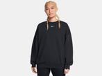 Under Armour Rival Fleece Os Crew-Blk - Maat SM, Kleding | Dames, Zwart, Nieuw, Ophalen of Verzenden, Maat 36 (S)