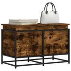 vidaXL Opbergbox met deksel 80x40x51,5 cm bewerkt hout, Verzenden