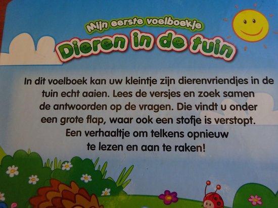 Mijn eerste voelboekje - Dieren uit de tuin 9789461512789, Boeken, Kinderboeken | Baby's en Peuters, Gelezen, Verzenden