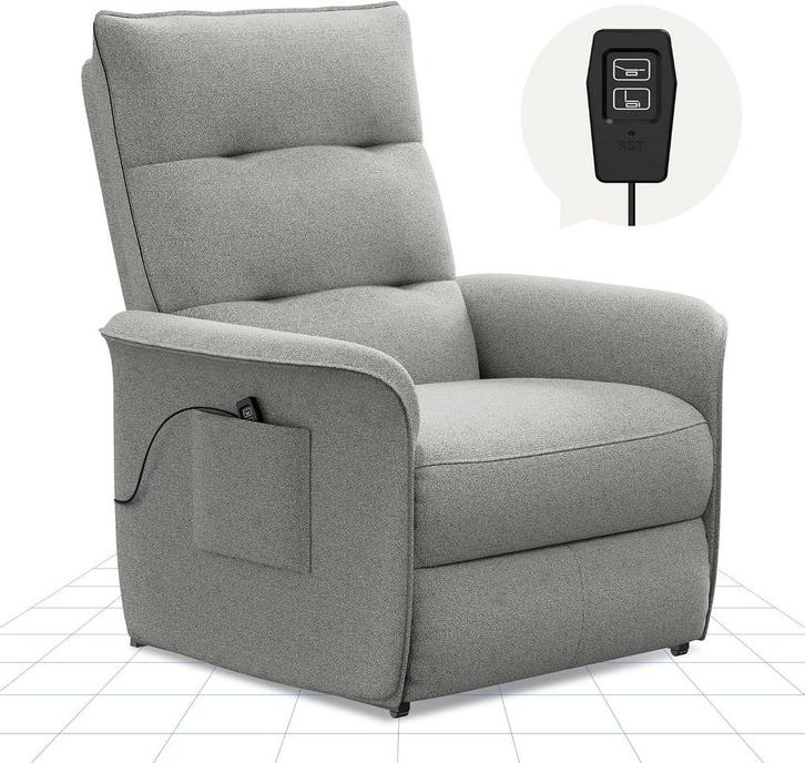 Fauteuil met armleuning - Relaxfauteuil - Relaxstoel - Elekt, Huis en Inrichting, Woonaccessoires | Overige, Nieuw, Verzenden