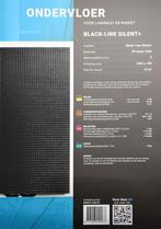 Floorlife Co-pro black-line silent+ 10000x100x3mm, Bricolage & Construction, Planches & Dalles, Ophalen of Verzenden