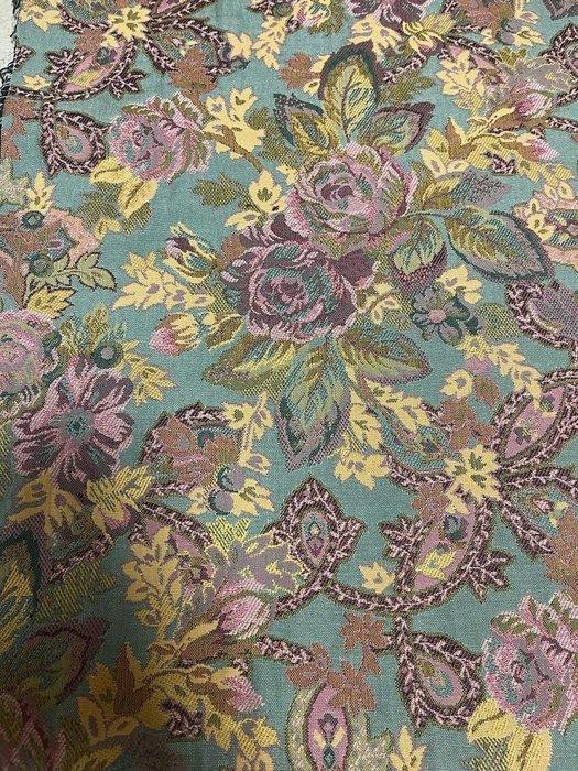 Broccato stof - Barokke versieringen in Venetiaanse stijl -, Antiek en Kunst, Antiek | Tapijten, Tafelkleden en Textiel