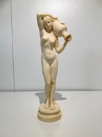 A. Santini - sculptuur, Classic nude figurine - 29 cm -