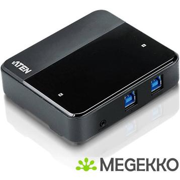 ATEN US234 USB 3.0 (3.1 Gen 1) Type-B 5000Mbit/s Zwart