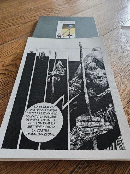 Sergio Toppi - 1 Portefeuille - Museo del Fumetto di Lucca -, Boeken, Strips | Comics