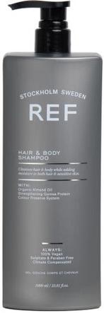 REF Hair & Body Shampoo 1000ml, Bijoux, Sacs & Beauté, Beauté | Soins des cheveux, Verzenden