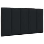 vidaXL Hoofdbordkussen Hanko 90 cm stof zwart, Verzenden, Nieuw