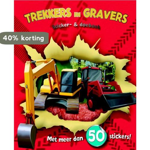 Trekkers en gravers Sticker doe-boek 9789020693096, Boeken, Overige Boeken, Gelezen, Verzenden