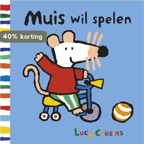 Muis wil spelen 9789025870485 Lucy Cousins, Boeken, Kinderboeken | Baby's en Peuters, Gelezen, Verzenden