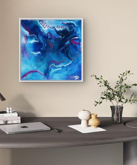 Luca Domiro - Deep Breathe (Small 30 x 30cm), Antiek en Kunst, Kunst | Schilderijen | Modern