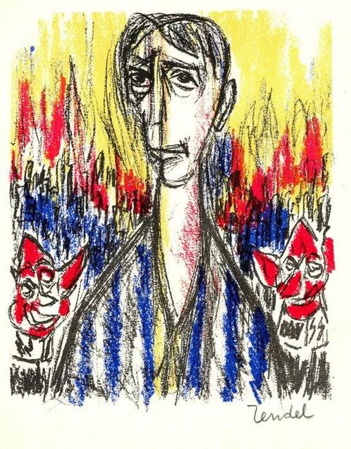 Gabriel ZENDEL (1906-1992) - Portrait, Antiek en Kunst, Antiek | Overige Antiek