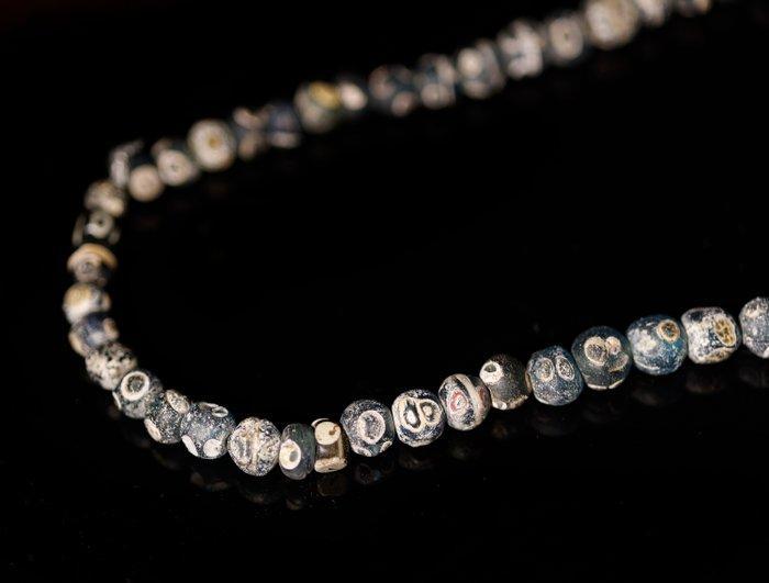 Islamitisch ketting met oogkralen - 41 cm, Verzamelen, Mineralen en Fossielen