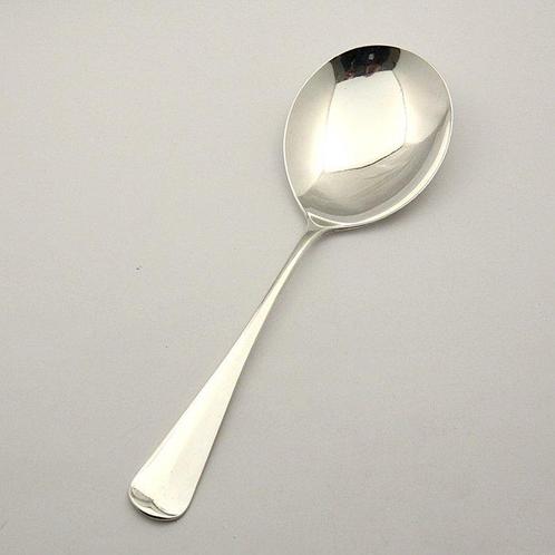 Antieke brij/rijstlepel - Zilverfabriek Voorschoten - 1925 -, Antiek en Kunst, Antiek | Zilver en Goud