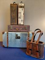 Kist (5) - Houten Kist - Koffer - 5 Stuks - Hout, Metaal, Antiek en Kunst