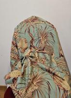 Stof jungle Paradise aquagroen, Giaguaro - 300x280cm -