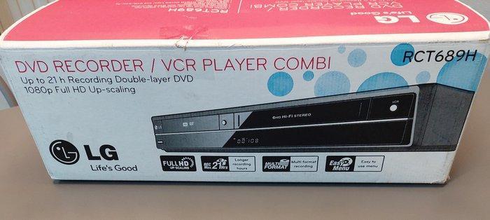 LG RCT689H Videorecorder, Collections, Appareils photo & Matériel cinématographique