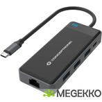 Conceptronic DONN14G notebook dock & poortreplicator Bedraad, Verzenden