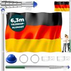 KESSER® Telescopische vlaggenmast - Verstelbaar - 6,30m - Zi, Tuin en Terras, Verzenden, Nieuw