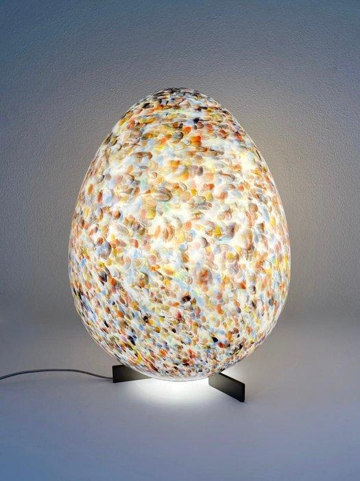 MIMU interior - Tafellamp - Murrine Murano egg lamp H46 -, Antiek en Kunst, Antiek | Verlichting